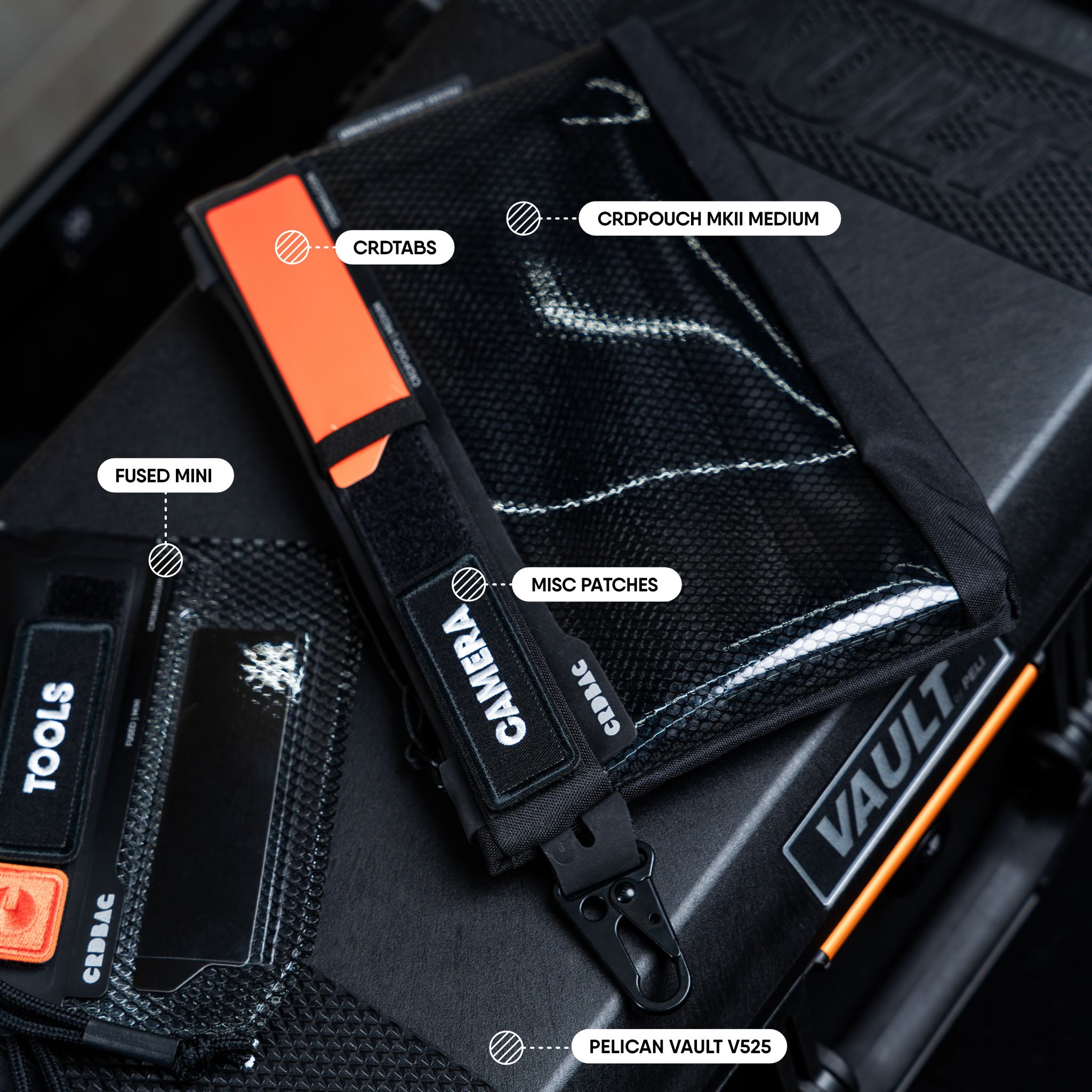 CRDPOUCH Medium 8+3 Free Bundle